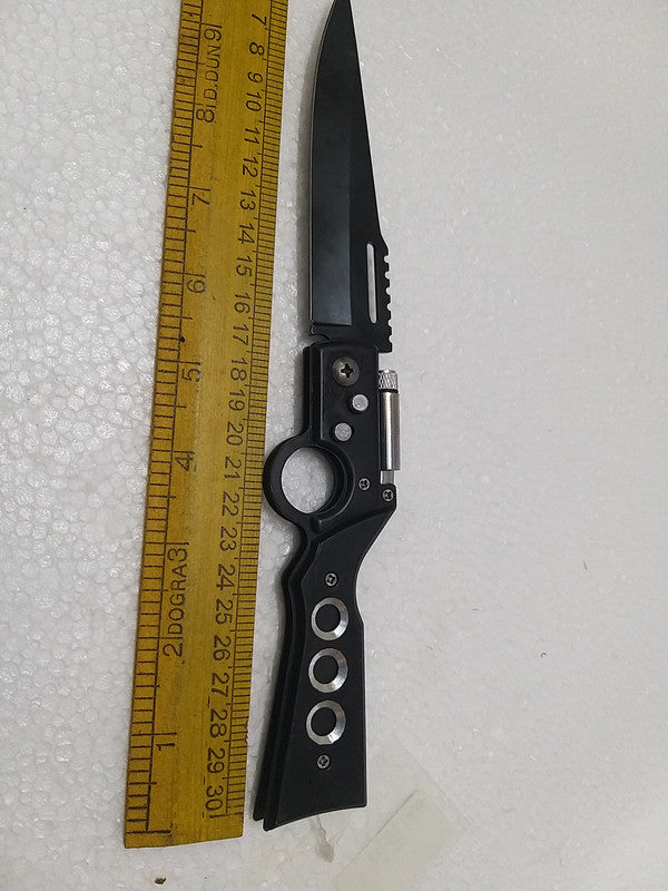 7088 Black Foldable Knife for kitchen, home and chefs knife (1341)