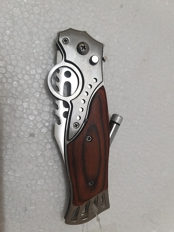 718A Wooden Foldable Knife for kitchen, home and chefs knife (1347)