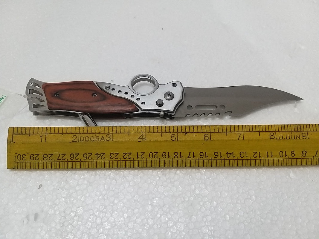 718A Wooden Foldable Knife for kitchen, home and chefs knife (1347)