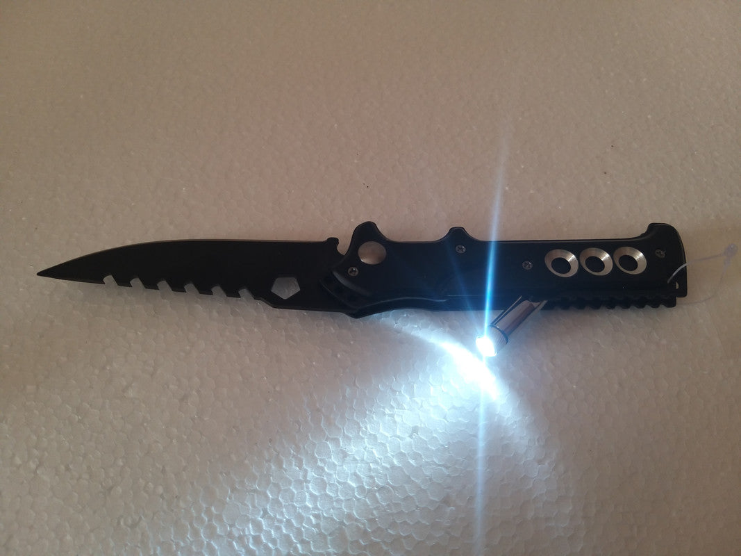 7088 Black Foldable Knife for kitchen, home and chefs knife (1363)