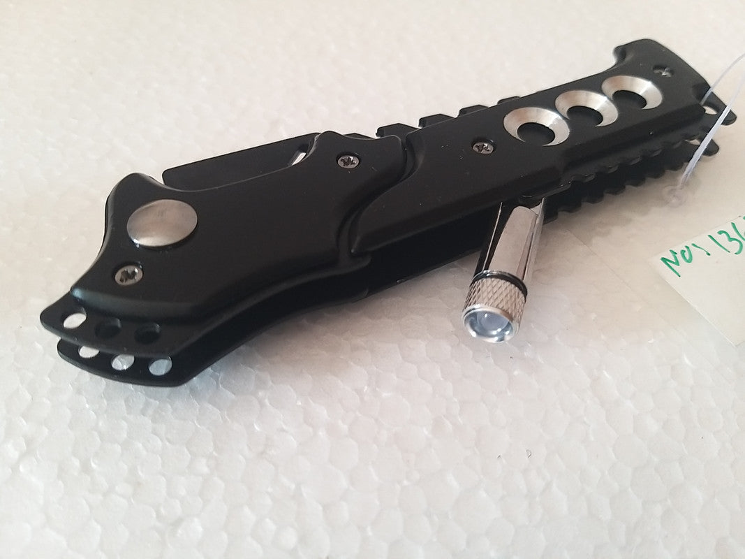 7088 Black Foldable Knife for kitchen, home and chefs knife (1363)